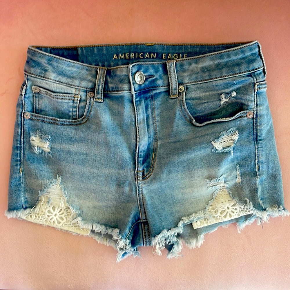 American Eagle Hi Rise Shortie 6